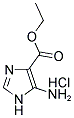 ETHYL 5-AMINO-1H-IMIDAZOLE-4-CARBOXYLATE HYDROCHLORIDE Struktur