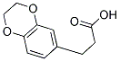 3-(2,3-DIHYDRO-1,4-BENZODIOXIN-6-YL)PROPANOIC ACID Struktur