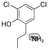 (R)-2-(1-AMINO-PROPYL)-4,6-DICHLORO-PHENOL Struktur