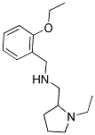 1-(2-ETHOXYPHENYL)-N-((1-ETHYLPYRROLIDIN-2-YL)METHYL)METHANAMINE Struktur