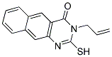 3-ALLYL-2-MERCAPTOBENZO[G]QUINAZOLIN-4(3H)-ONE Struktur