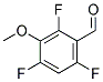 3-METHOXY-2,4,6-TRIFLUOROBENZALDEHYDE Struktur