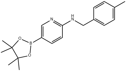 2-(4-METHYLBENZYLAMINO)PYRIDINE-5-BORONIC ACID PINACOL ESTER price.