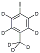 4-IODOTOLUENE-D7 Struktur