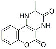 3-METHYL-3,4-DIHYDRO-1H-9-OXA-1,4-DIAZA-PHENANTHRENE-2,10-DIONE Struktur