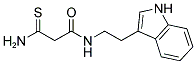 3-AMINO-N-[2-(1H-INDOL-3-YL)ETHYL]-3-THIOXOPROPANAMIDE Struktur