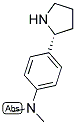 (R)-N,N-DIMETHYL-4-(PYRROLIDIN-2-YL)BENZENAMINE Struktur