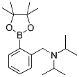 2-(DIISOPROPYLAMINO)METHYL-PHENYLBORONIC ACID PINACOL ESTER Struktur