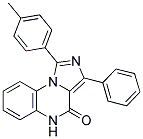 1-(4-METHYLPHENYL)-3-PHENYLIMIDAZO[1,5-A]QUINOXALIN-4(5H)-ONE Struktur