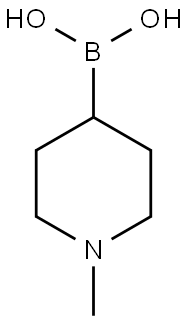 1-METHYL-PIPERIDINE-4-BORONIC ACID Struktur