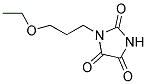 1-(3-ETHOXYPROPYL)IMIDAZOLIDINE-2,4,5-TRIONE Struktur