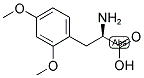 (R)-2-AMINO-3-(2,4-DIMETHOXY-PHENYL)-PROPIONIC ACID Struktur