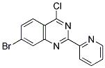 7-BROMO-4-CHLORO-2-PYRIDIN-2-YL-QUINAZOLINE Struktur