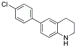 6-(4-CHLOROPHENYL)-1,2,3,4-TETRAHYDROQUINOLINE Struktur