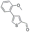 4-(2-METHOXYPHENYL)-2-THIOPHENECARBALDEHYDE Struktur