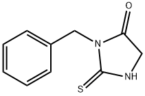 3-BENZYL-2-MERCAPTO-3,5-DIHYDRO-4H-IMIDAZOL-4-ONE Struktur