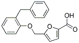 5-(2-BENZYL-PHENOXYMETHYL)-FURAN-2-CARBOXYLIC ACID Struktur