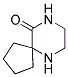 6,9-DIAZA-SPIRO[4.5]DECAN-10-ONE Struktur