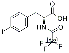 (S)-N-ALPHA-TRIFLUORACETYL-4-IODOPHENYLALANINE Struktur