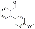 2-(6-METHOXY-3-PYRIDINYL)BENZALDEHYDE Struktur