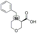 4-BENZYL-3(R)-MORPHOLINECARBOXYLIC ACID Struktur