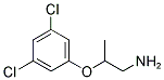 2-(3,5-DICHLORO-PHENOXY)-PROPYLAMINE Struktur