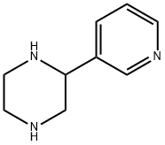 2-PYRIDIN-3-YL PIPERAZINE Struktur