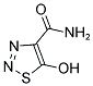 5-HYDROXY-1,2,3-THIADIAZOLE-4-CARBOXAMIDE Struktur