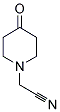 1-CYANOMETHYL-4-PIPERIDONE Struktur