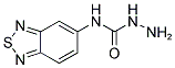 N-2,1,3-BENZOTHIADIAZOL-5-YLHYDRAZINECARBOXAMIDE Struktur