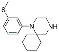 1-[3-(METHYLTHIO)PHENYL]-1,4-DIAZASPIRO[5.5]UNDECANE Struktur