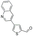 4-(3-QUINOLINYL)-2-THIOPHENECARBALDEHYDE Struktur