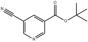 TERT-BUTYL-5-CYANONICOTINATE Struktur