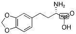 (S)-2-AMINO-4-BENZO[1,3]DIOXOL-5-YL-BUTYRIC ACID Struktur