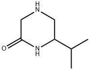 6-ISOPROPYL-PIPERAZIN-2-ONE Struktur