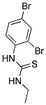 N-(2,4-DIBROMOPHENYL)-N'-ETHYLTHIOUREA Struktur