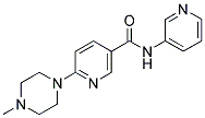 6-(4-METHYL-PIPERAZIN-1-YL)-N-PYRIDIN-3-YL-NICOTINAMIDE Struktur