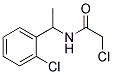 2-CHLORO-N-[1-(2-CHLOROPHENYL)ETHYL]ACETAMIDE Struktur