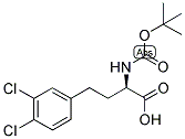 (R)-2-TERT-BUTOXYCARBONYLAMINO-4-(3,4-DICHLORO-PHENYL)-BUTYRIC ACID Struktur