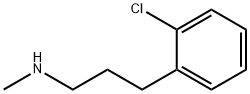 [3-(2-CHLORO-PHENYL)-PROPYL]-METHYL-AMINE Struktur