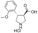 (TRANS)-4-(2-METHOXY-PHENYL)-PYRROLIDINE-3-CARBOXYLIC ACID-HCL price.