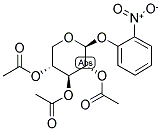 2'-NITROPHENYL 2,3,4-TRI-O-ACETYL-BETA-D-XYLOPYRANOSIDE Struktur