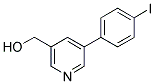 [5-(4-IODOPHENYL)PYRIDIN-3-YL]METHANOL Struktur