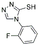 4-(2-FLUOROPHENYL)-4H-1,2,4-TRIAZOLE-3-THIOL Struktur