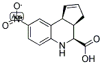 (3AR,4S,9BS)-8-NITRO-3A,4,5,9B-TETRAHYDRO-3H-CYCLOPENTA[C]QUINOLINE-4-CARBOXYLIC ACID Struktur