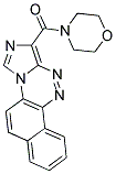 IMIDAZO[5,1-C]NAPHTHO[2,1-E][1,2,4]TRIAZIN-1-YL(4-MORPHOLINYL)METHANONE Struktur