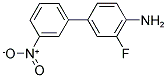 3-FLUORO-3'-NITRO[1,1'-BIPHENYL]-4-AMINE Struktur