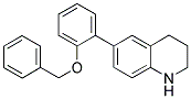 6-[2-(BENZYLOXY)PHENYL]-1,2,3,4-TETRAHYDROQUINOLINE Struktur