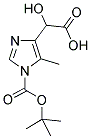 2-(1-T-BUTYLOXYCARBONYL-5-METHYL-IMIDAZOL-4YL)-2-HYDROXY-ACETIC ACID Struktur