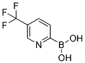 5-(TRIFLUOROMETHYL)PYRIDIN-2-YL-2-BORONIC ACID Struktur